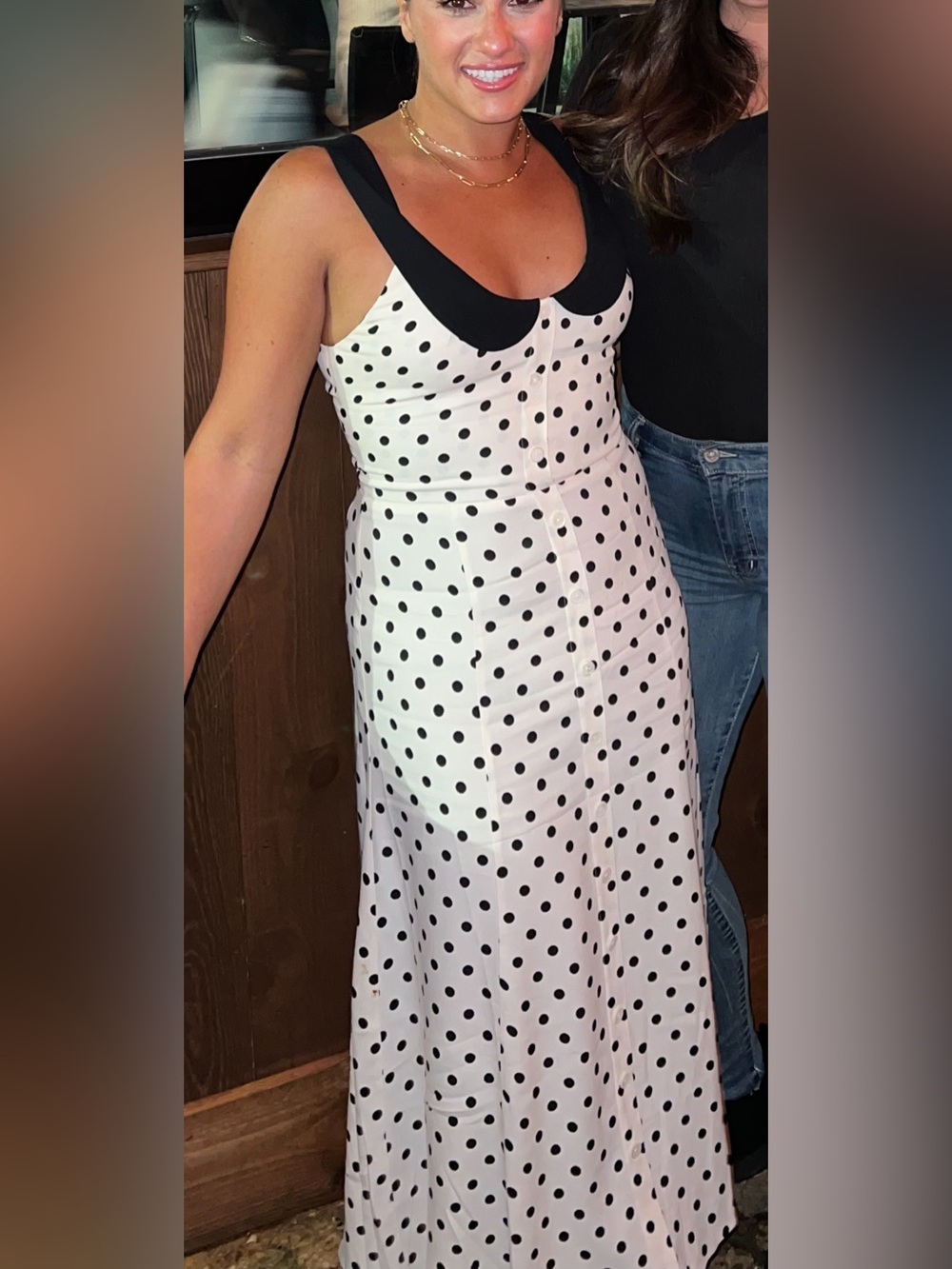 Reformation Charlie Dress in Portofino size 2 - Picture 4 of 4